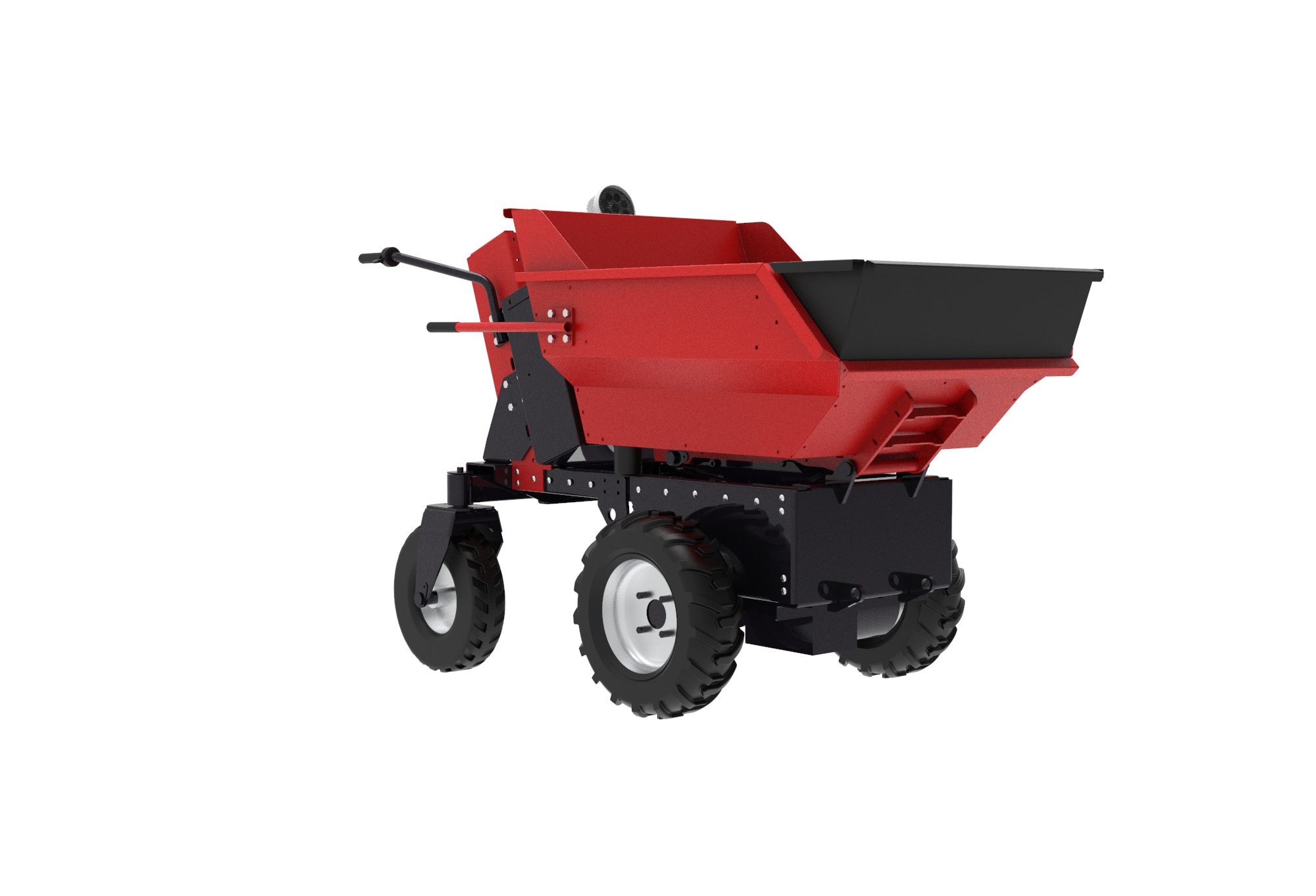 GOAT E250 4x2 Yüksek Manevra Kabiliyetli Elektrikli Mini Damper Elektrikli Yük Taşıma