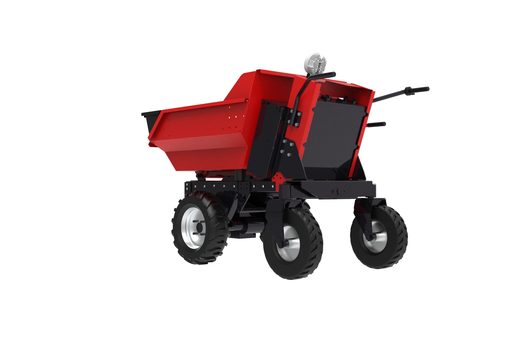 GOAT E250 4x2 Yüksek Manevra Kabiliyetli Elektrikli Mini Damper Elektrikli Yük Taşıma