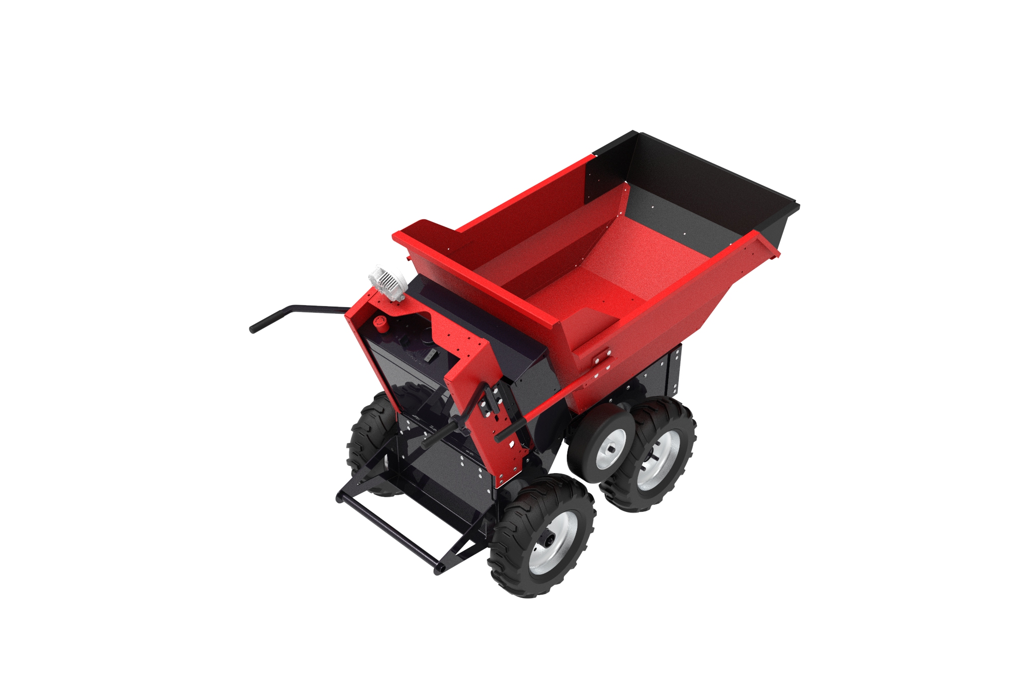 GOAT E250 4x4 Tek Motorlu Elektrikli Mini Damperli Arazi Aracı (210L Küvet Kasa)