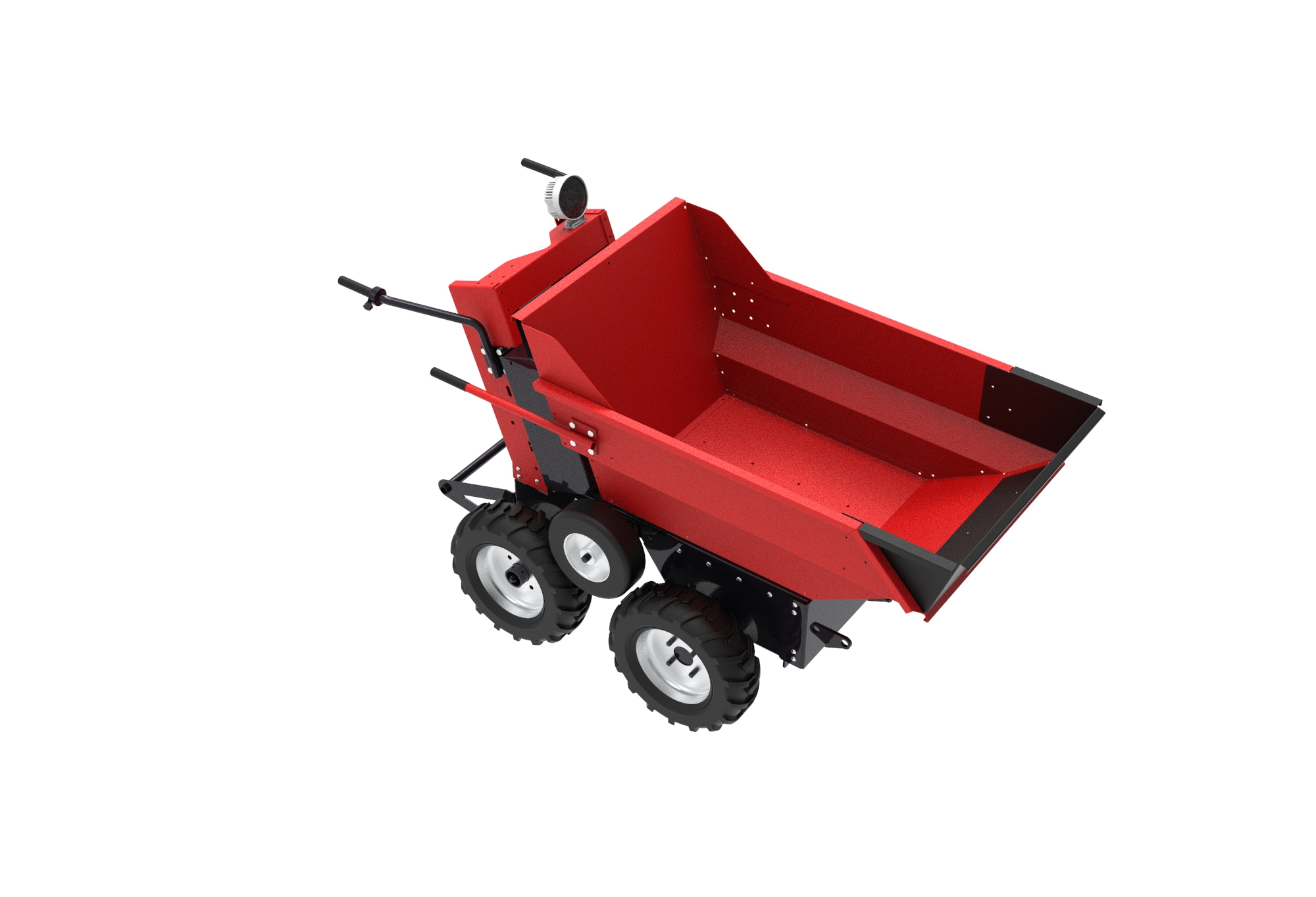 GOAT E250 4x4 Tek Motorlu Elektrikli Mini Damperli Arazi Aracı (210L Küvet Kasa)