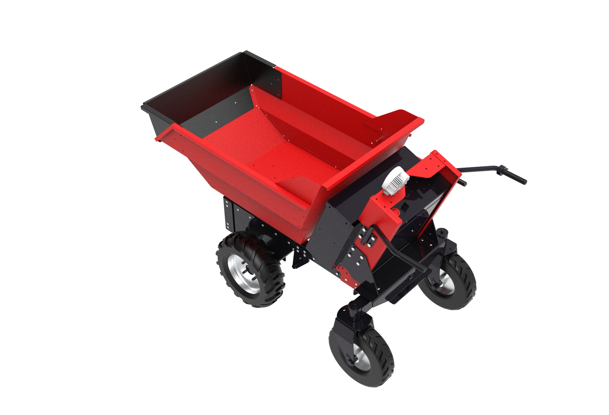GOAT E250 4x2 Yüksek Manevra Kabiliyetli Elektrikli Mini Damper (210L Küvet Kasa)