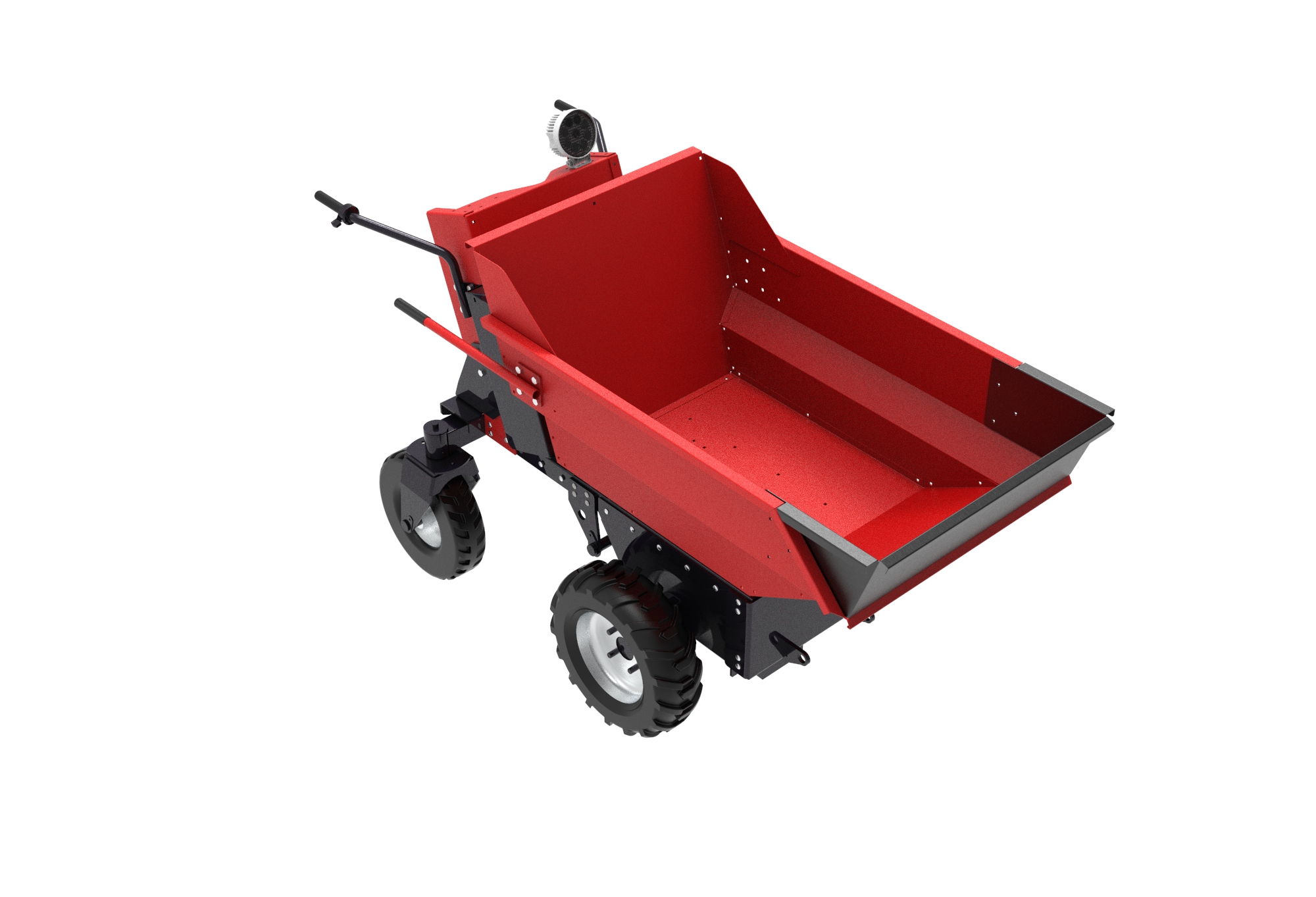 GOAT E250 4x2 Yüksek Manevra Kabiliyetli Elektrikli Mini Damper (210L Küvet Kasa)