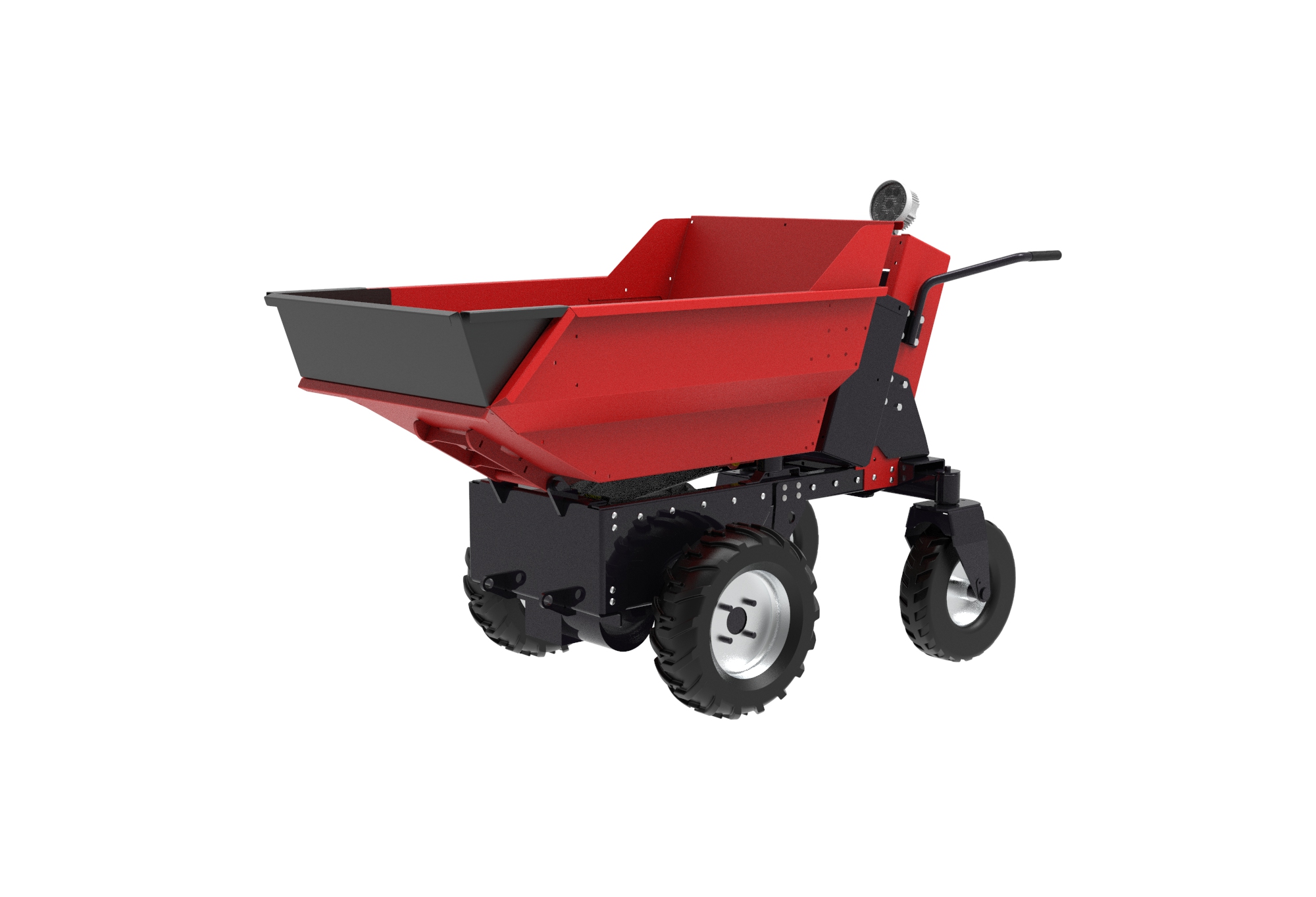 GOAT E250 4x2 Yüksek Manevra Kabiliyetli Elektrikli Mini Damper (210L Küvet Kasa)